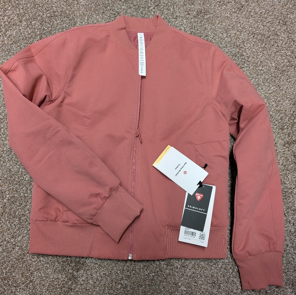 Lululemon Reversible Non-Stop Cotton Bomber Jacket -